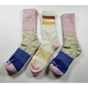 Bombas Original All Purpose Calf Socks Lot Of 3 Pairs Size M